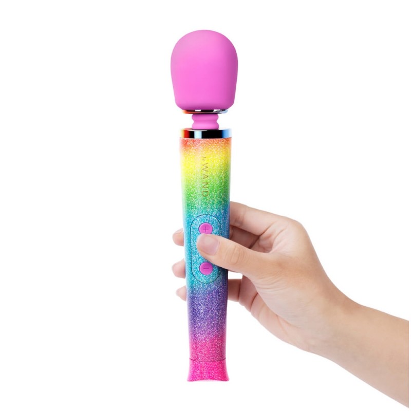 Le Wand Rainbow Ombre Petite Wand Massager 1