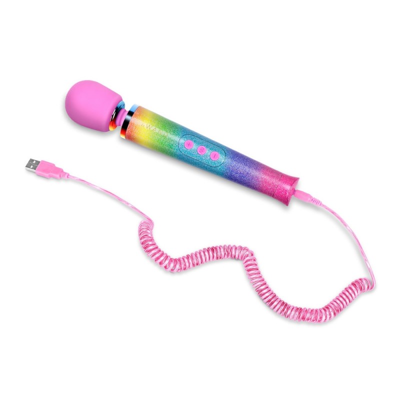 Le Wand Rainbow Ombre Petite Wand Massager 3