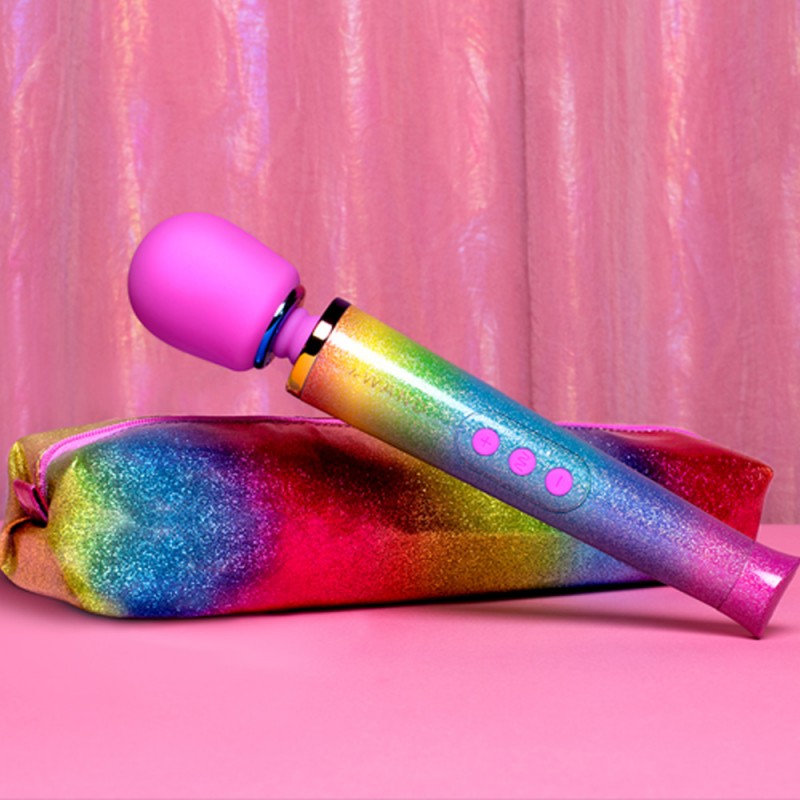 Le Wand Rainbow Ombre Petite Wand Massager 5