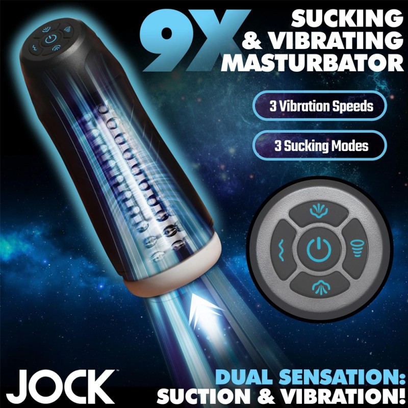 Jock 9X Sucking and Vibrating Masturbator 4