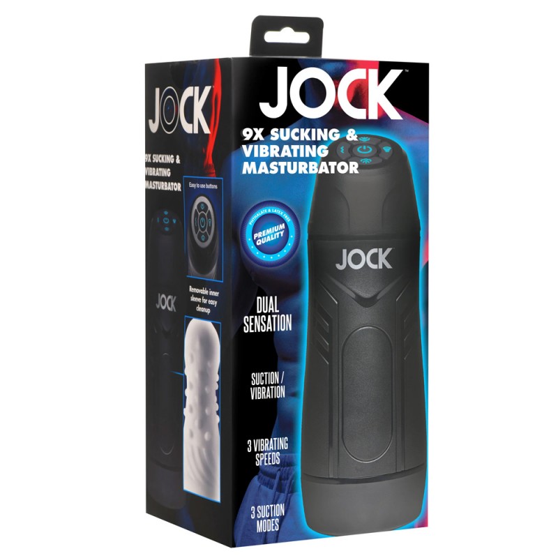 Jock 9X Sucking and Vibrating Masturbator 7