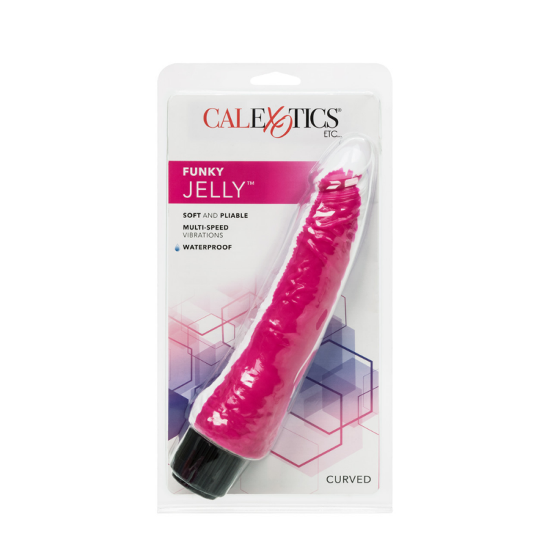 Funky Jelly Vibe Dildo 7.5 In 7