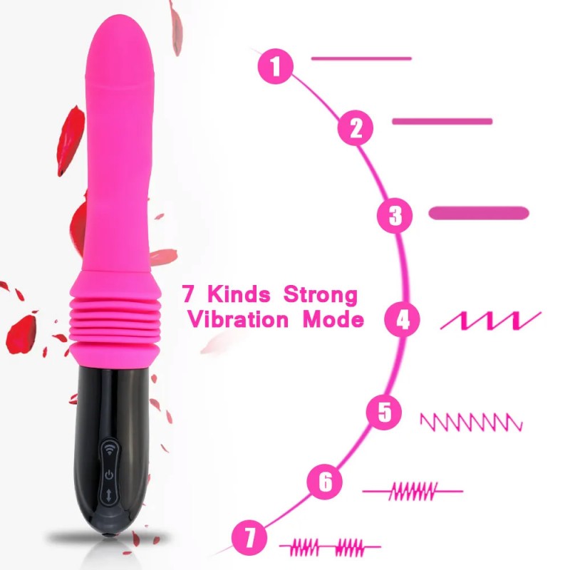 Thrusting & Vibrating Sex Machine For Women