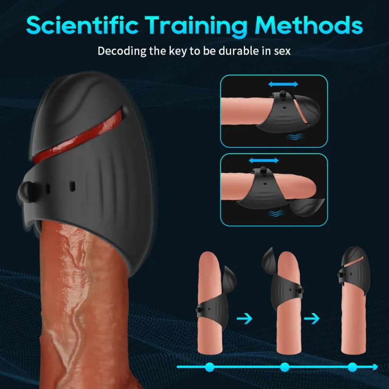 Bluetooth Powerful Vibrator Massager Penis Automatic Male Masturbator 2
