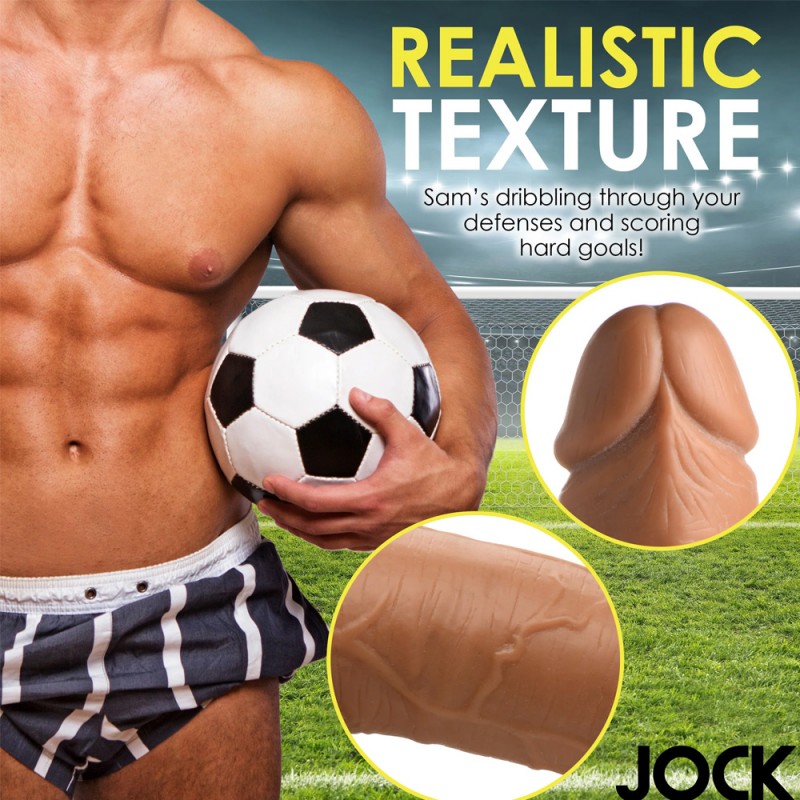 JOCK Soccer Sam 7" Dildo W/ Balls Medium