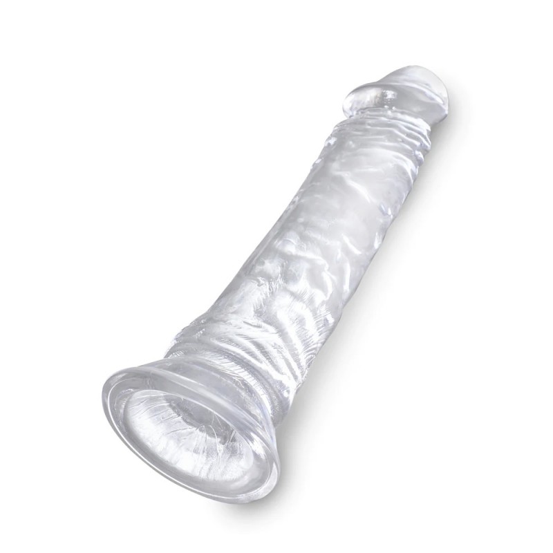 King Cock Clear Suction Cup 8 inch Cock Dildo
