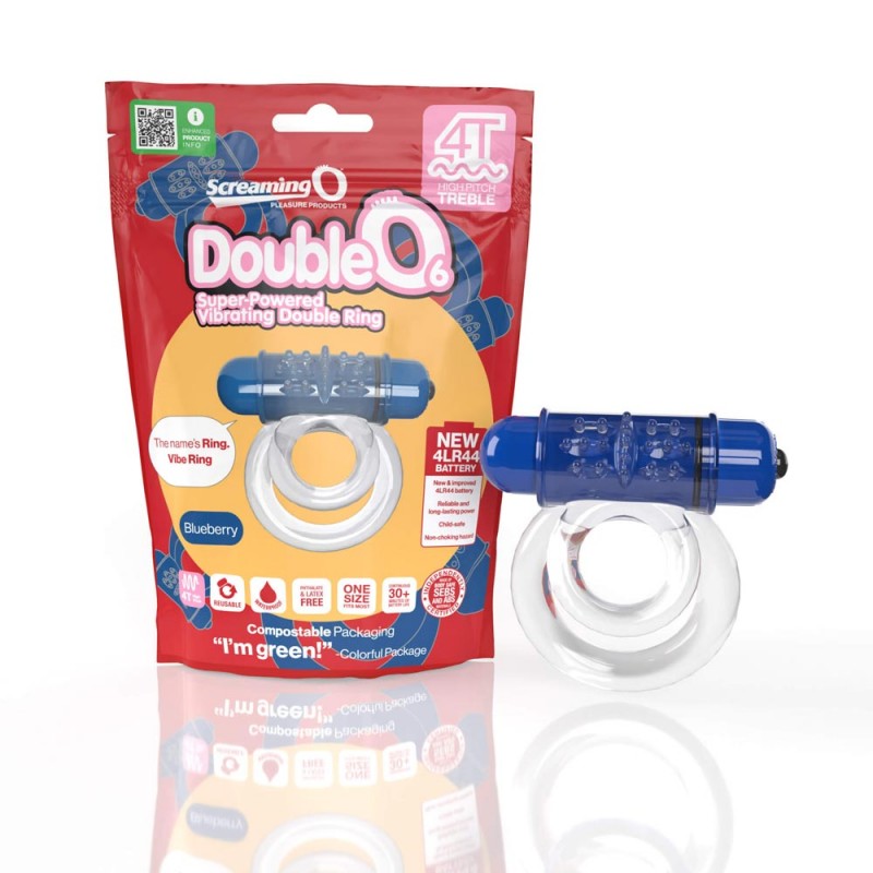 Screaming O 4T - Tickle & Tease DoubleO 6 Vibrating Ring