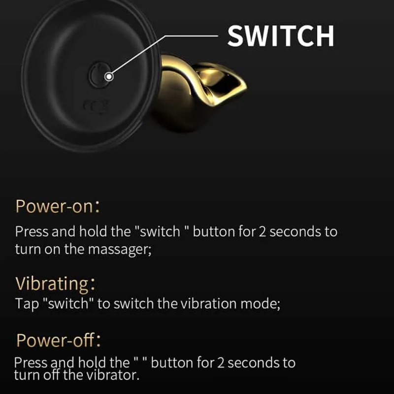 LOCKINK Sevanda Eros Vibrating Metal Prostate Massager with Remote Control6