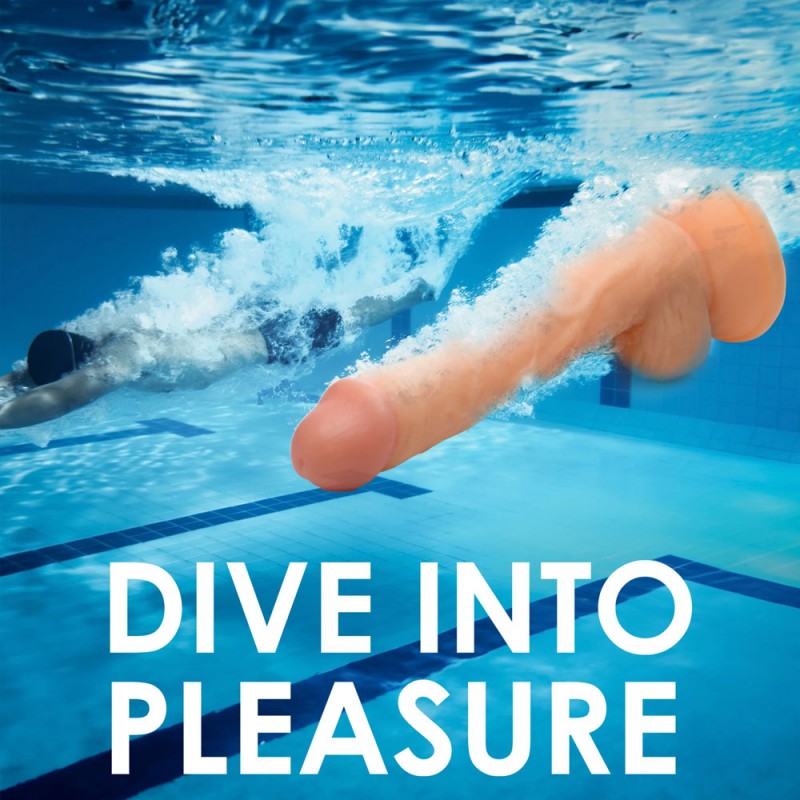 JOCK Swimming Simon 7 In Realistic Dildo with Balls