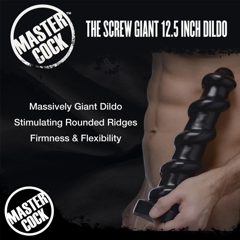 Master cock - The Screw Giant 12.5 Inch Dildo