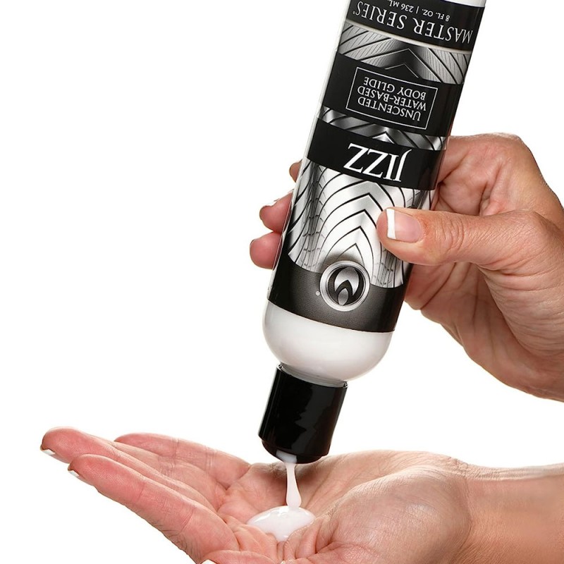 Master Series Jizz Unscented Water-Based Lube 8 oz1
