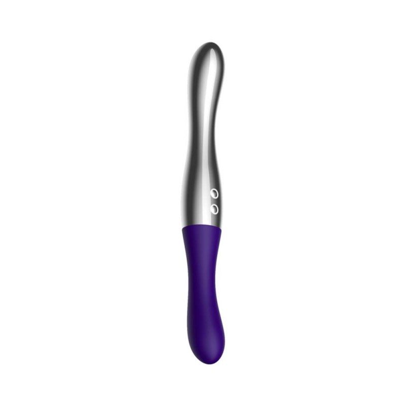 Wand vibrator with heating function magnetic charging1
