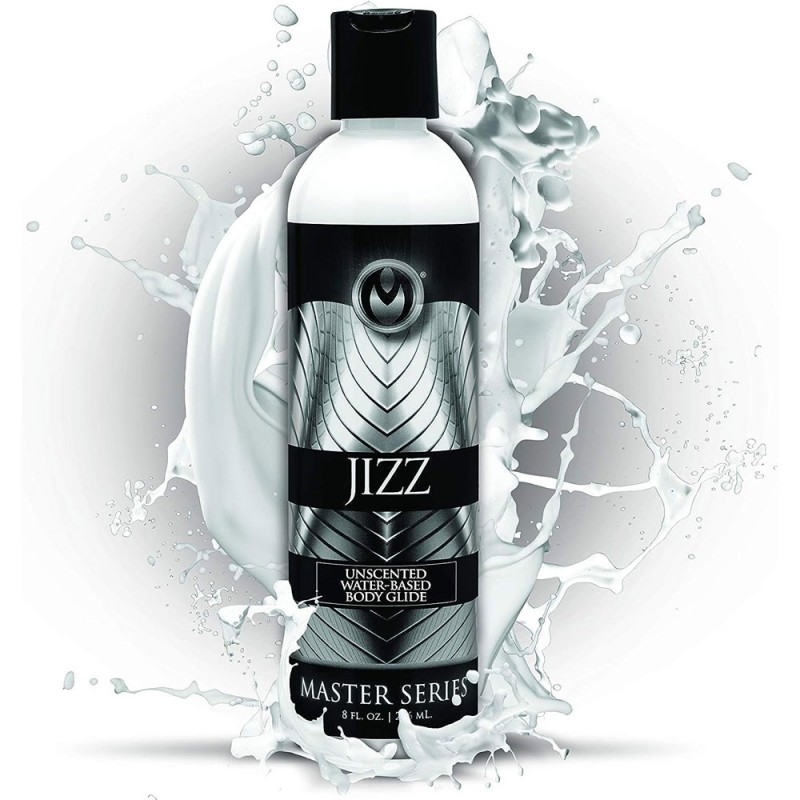 Master Series Jizz Unscented Water-Based Lube 8 oz2