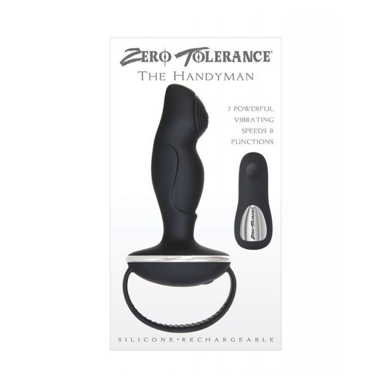 Zero Tolerance Handyman Vibrating Prostate Massager with Remote4