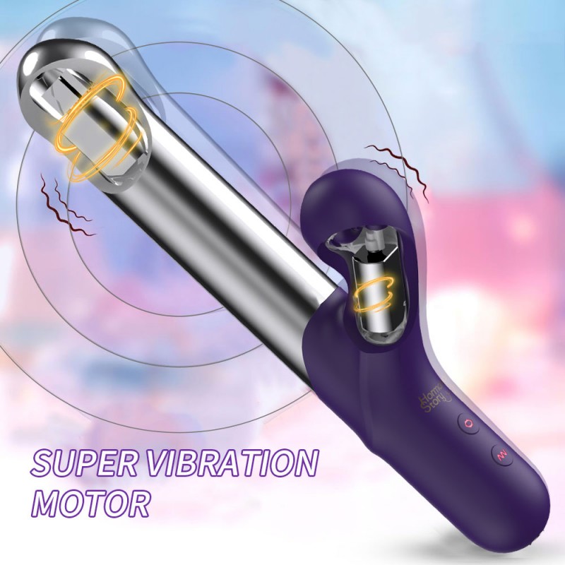 G-Spot Vibrator with 3 Clitoral Suctions & 10 Vibration Modes2