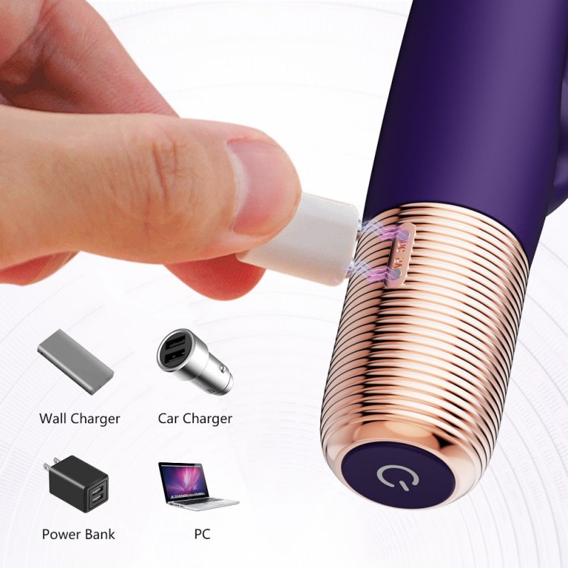 Wand Vibrators Super Stimulating Heated Magnetic Charging4
