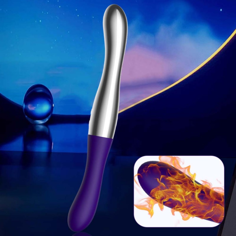 Wand vibrator with heating function magnetic charging5