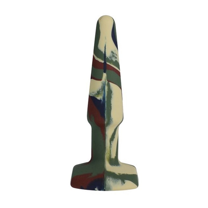 Doc Johnson A-Play Groovy 4 Inch Silicone Anal Plug Camouflage 2
