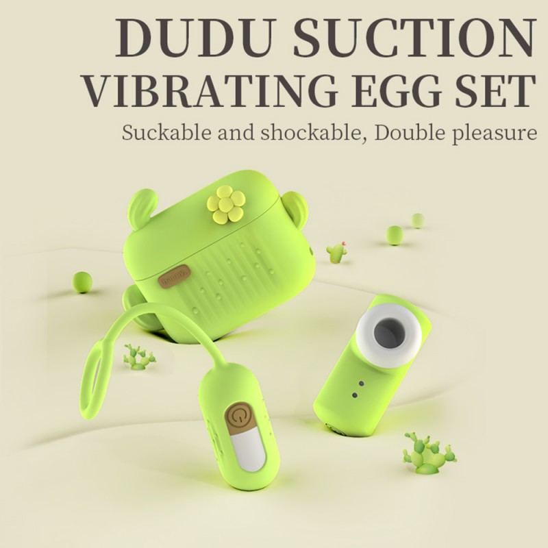 Sucking & Vibrating Egg With Remote 2