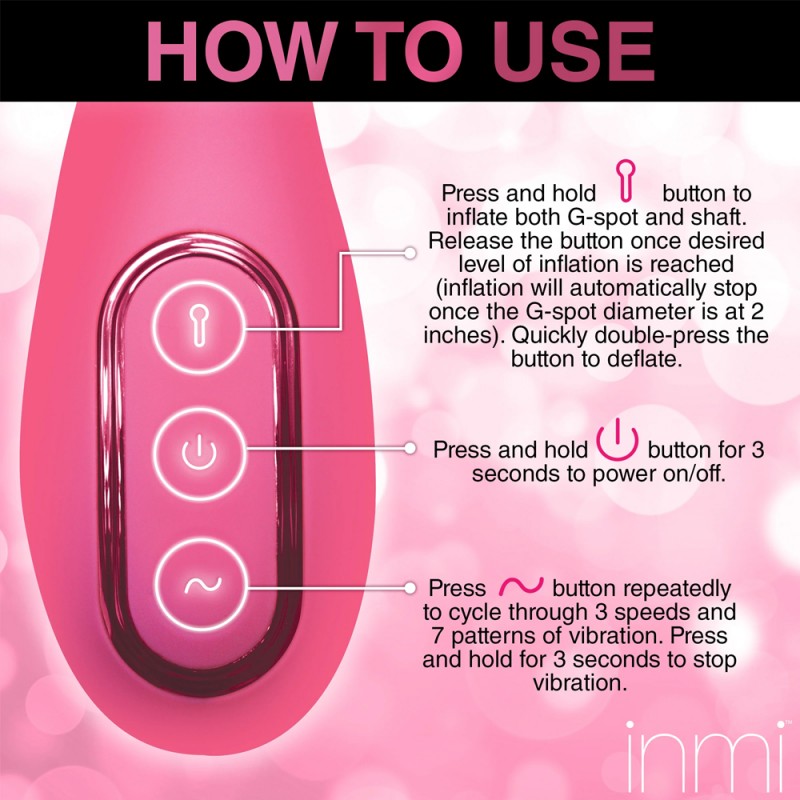 XR Brands Extreme-G Inflating G-Spot Silicone Vibrator4