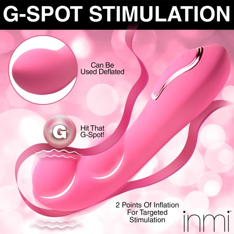 XR Brands Extreme-G Inflating G-Spot Silicone Vibrator5