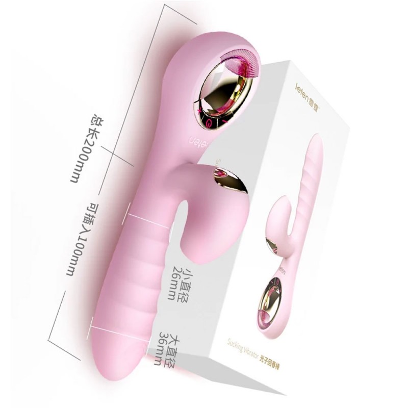 Leten Infrared Ray Rabbit Vibrator Clitoral & G-spot Stimulator for Women5