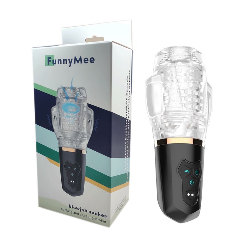 Funnymee The Male Rose 2.0 Sucking And Vibrating Masturbate Stroker1