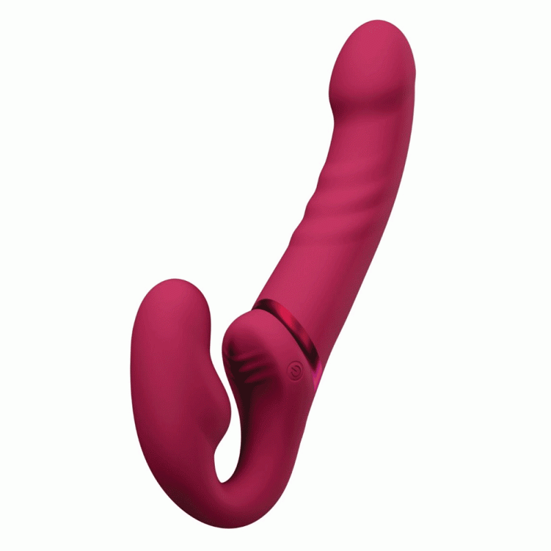 Lovense Lapis Vibrating Strapless Strap On 2