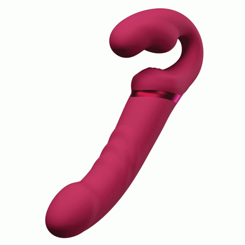 Lovense Lapis Vibrating Strapless Strap On 3