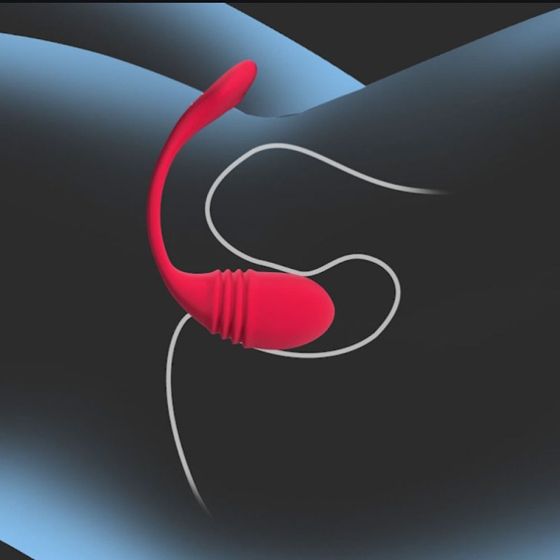 Lovense Vulse App Controlled Thrusting Egg Vibrator 9