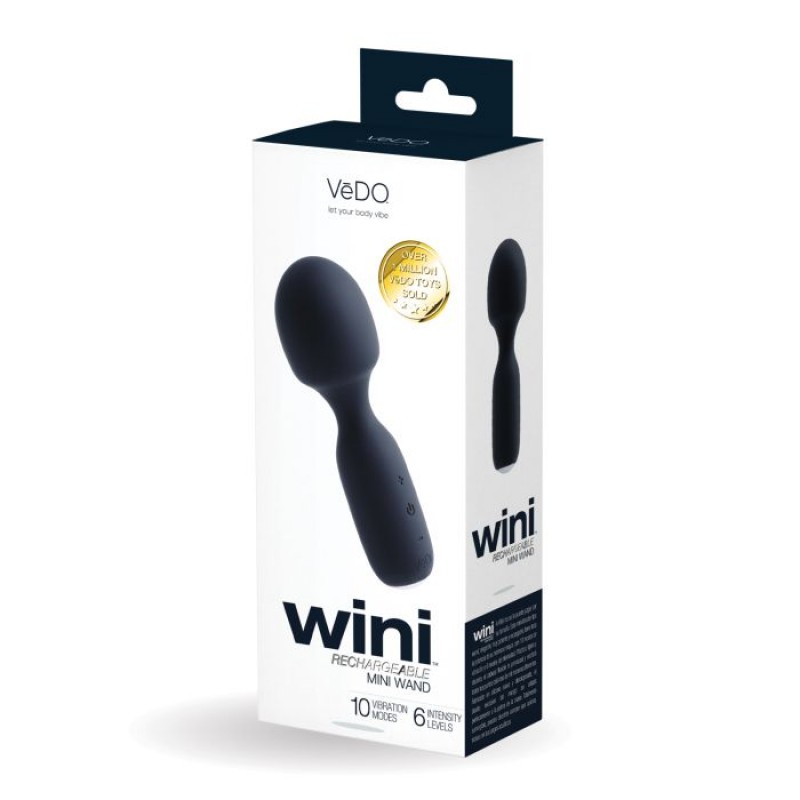 VeDO Wini Rechargeable Mini Wand Vibrator Handheld Massager1