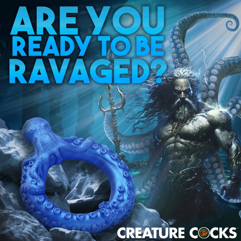 XR Brands Poseidon's Octo-Ring Silicone Cock Ring1
