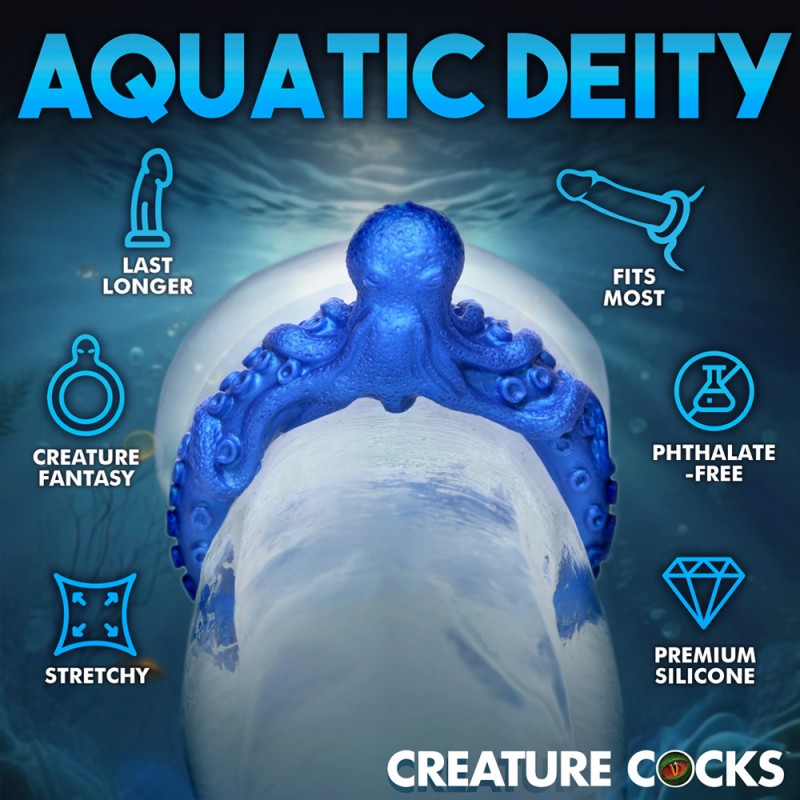 XR Brands Poseidon's Octo-Ring Silicone Cock Ring5