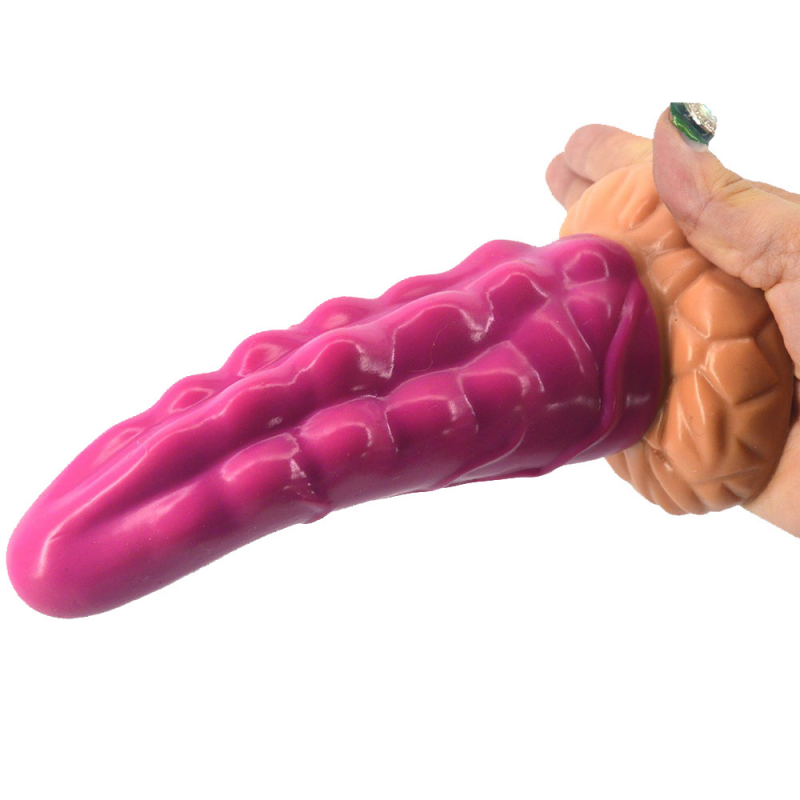 FAAK Rhinoceros Horn Fantasy 7 Inch Dildo &  Anal Plug4