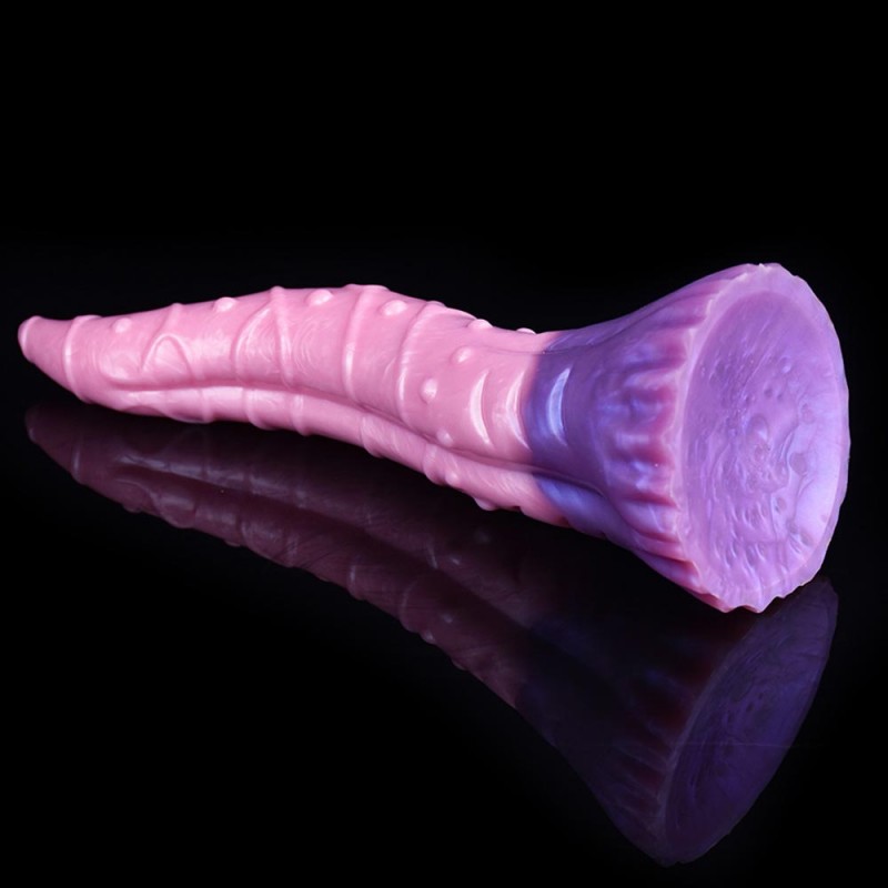 FAAK Monster Lizard Tongue Tentacle Dildo 11 Inch2