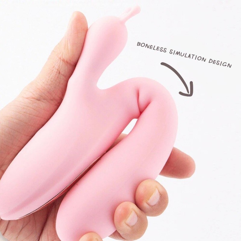 LILO Dual Motor Rabbit Vibrator G-Spot Vibrating Spear with 10 Frequency Modes4