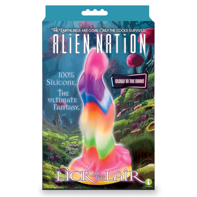 Alien Nation Lick of the Lair Silicone Glow in the Dark Creature Dildo2