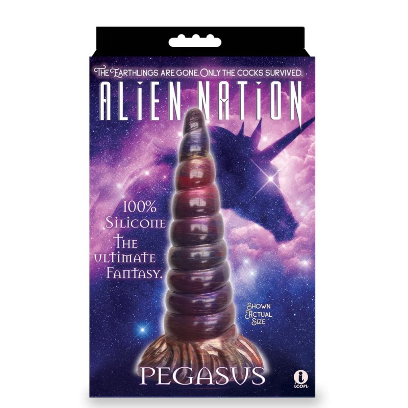 Alien Nation Pegasus Silicone Creature Dildo 8 Inch