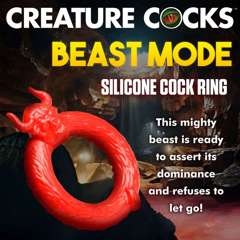 Creature Cocks Beast Mode Silicone Cock Ring 3