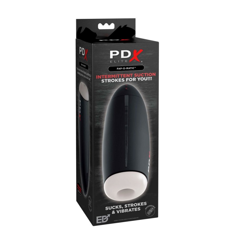 PDX Elite Fap O Matic Vibrating Suction Masturbation Sleeve3