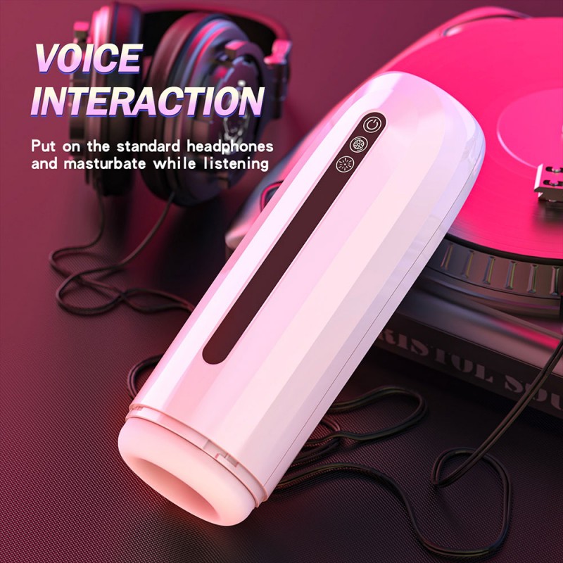Aierle Thrusting Drying Heating Vibrating Voice Water Bath Masturbation Cup7