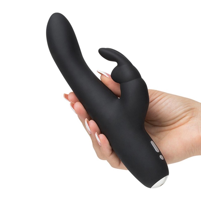 Fifty Shades of Grey Greedy Girl Rechargeable Slimline Rabbit Vibrator