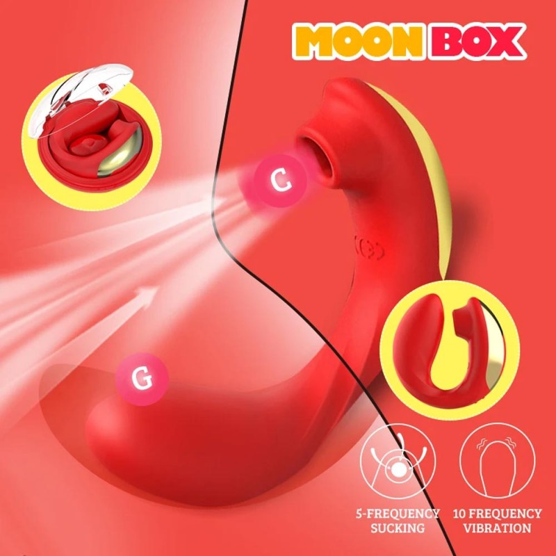 Moonbox Sucking Vibrator Dual Clitoral Stimulator4