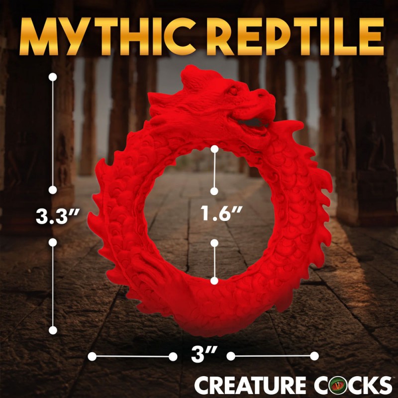 Creature Cocks Rise Of The Dragon Silicone Cock Ring