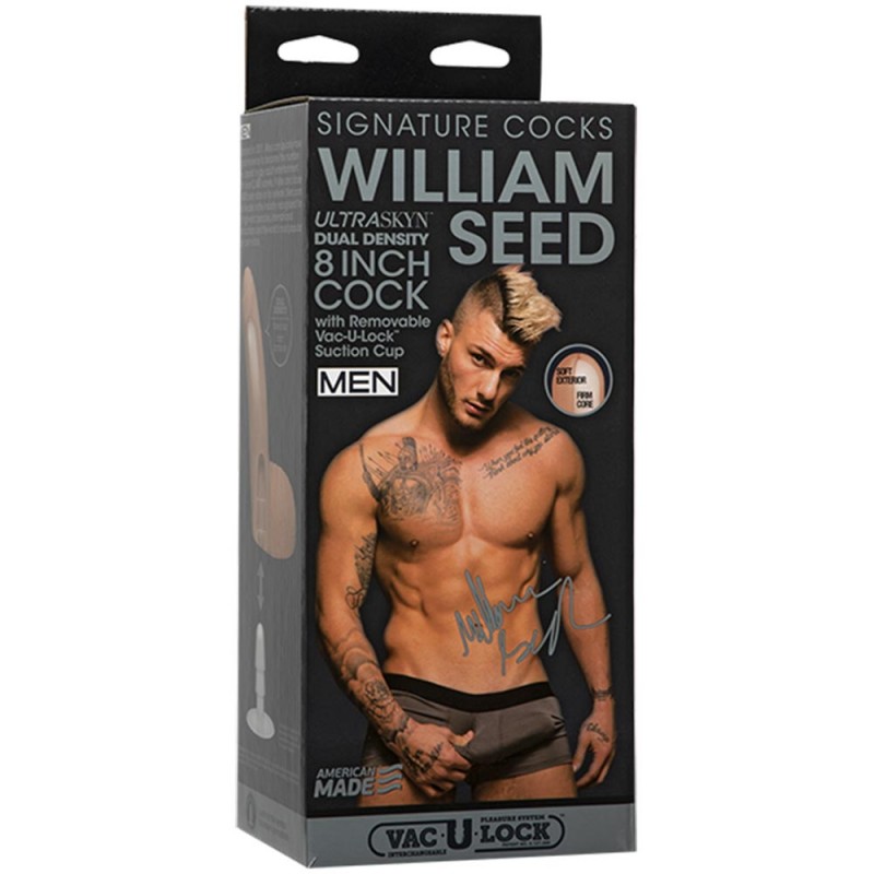 Doc Johnson Signature Cocks William Seed 8 Inch Dildo5