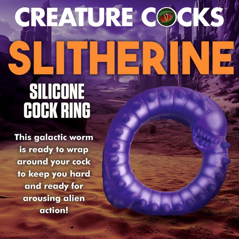 Xr Brands Slitherine Silicone Cock Ring 7