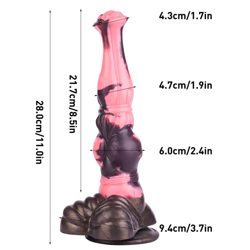 FAAK Fantasy Huge Silicone Dildo 11 Inch with Suction Cup5