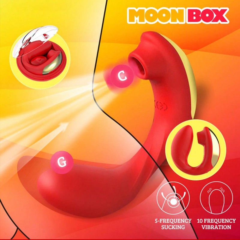 Moonbox Sucking Vibrator Dual Clitoral Stimulator1