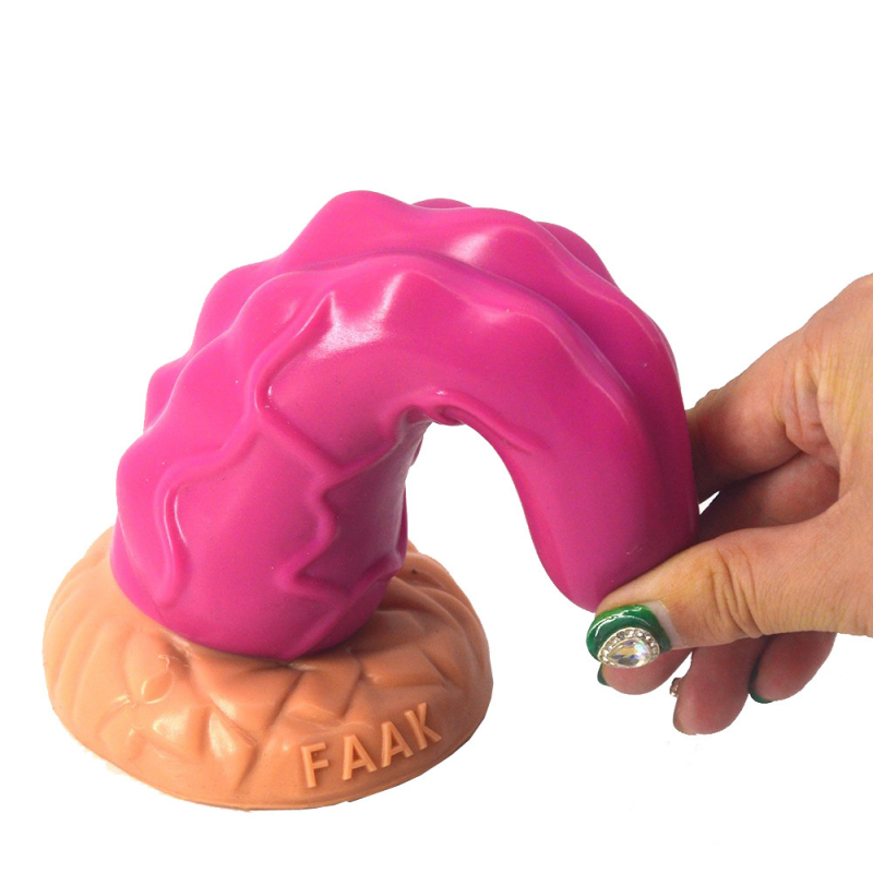 FAAK Rhinoceros Horn Fantasy 7 Inch Dildo &  Anal Plug2