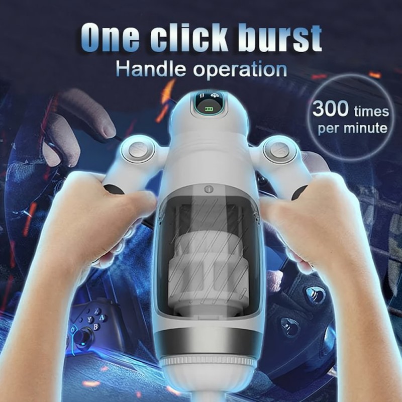 Bella Bot Robot Telescopic Vibration Male Penis Auto Stroker 1